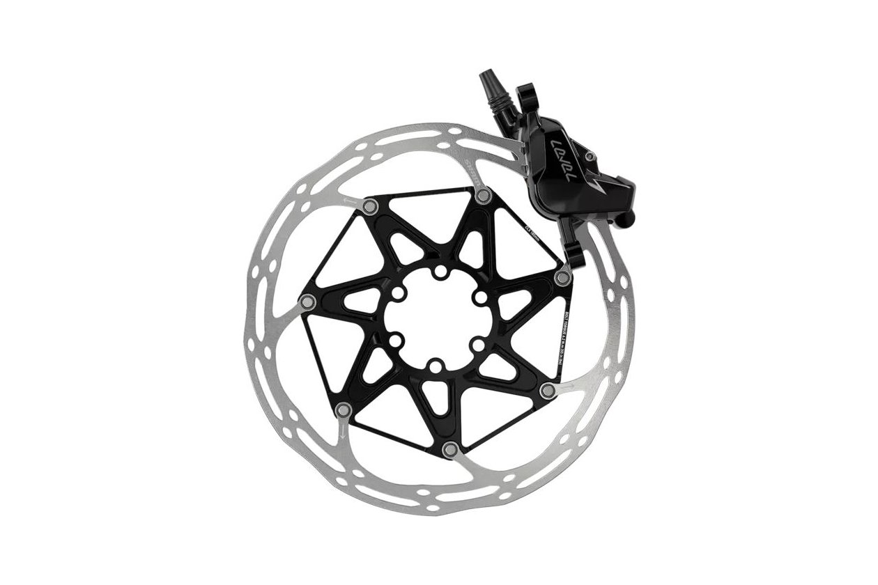 SRAM Level Silver Stealth 2-Kolben Scheibenbremse - hinten