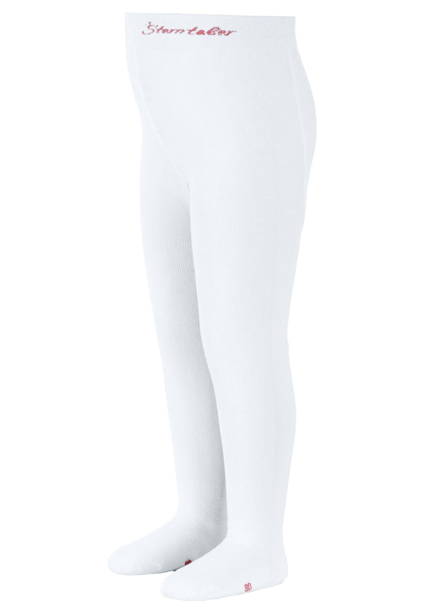 Sterntaler® Strumpfhose Strumpfhose uni, 2er-Pack 100 DEN (1 St) Kinderstrumpfhose - Winterstrumpfhose, Strumpfhose uni Doppelpack Blau oder Weiß - Babystrumpfhose, Weiche Strumpfhosen für Babys mit Komfortbund, unifarben - Kinderstrumpfhosen