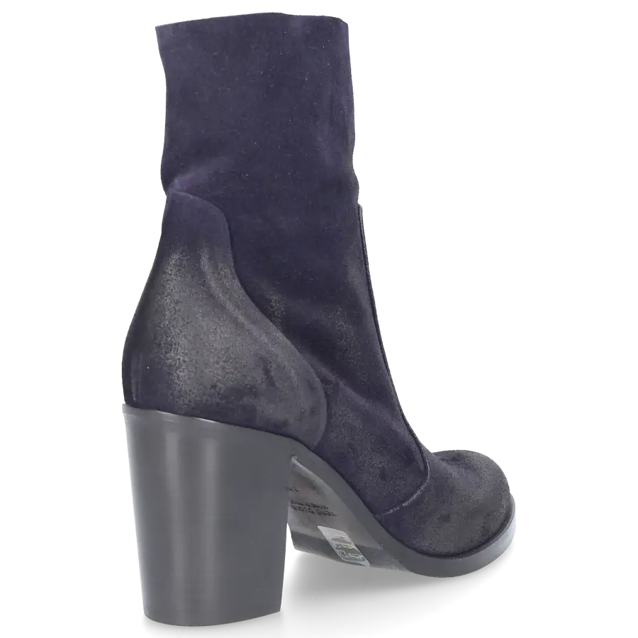 Strategia - Stiefeletten P2327 Veloursleder - blau