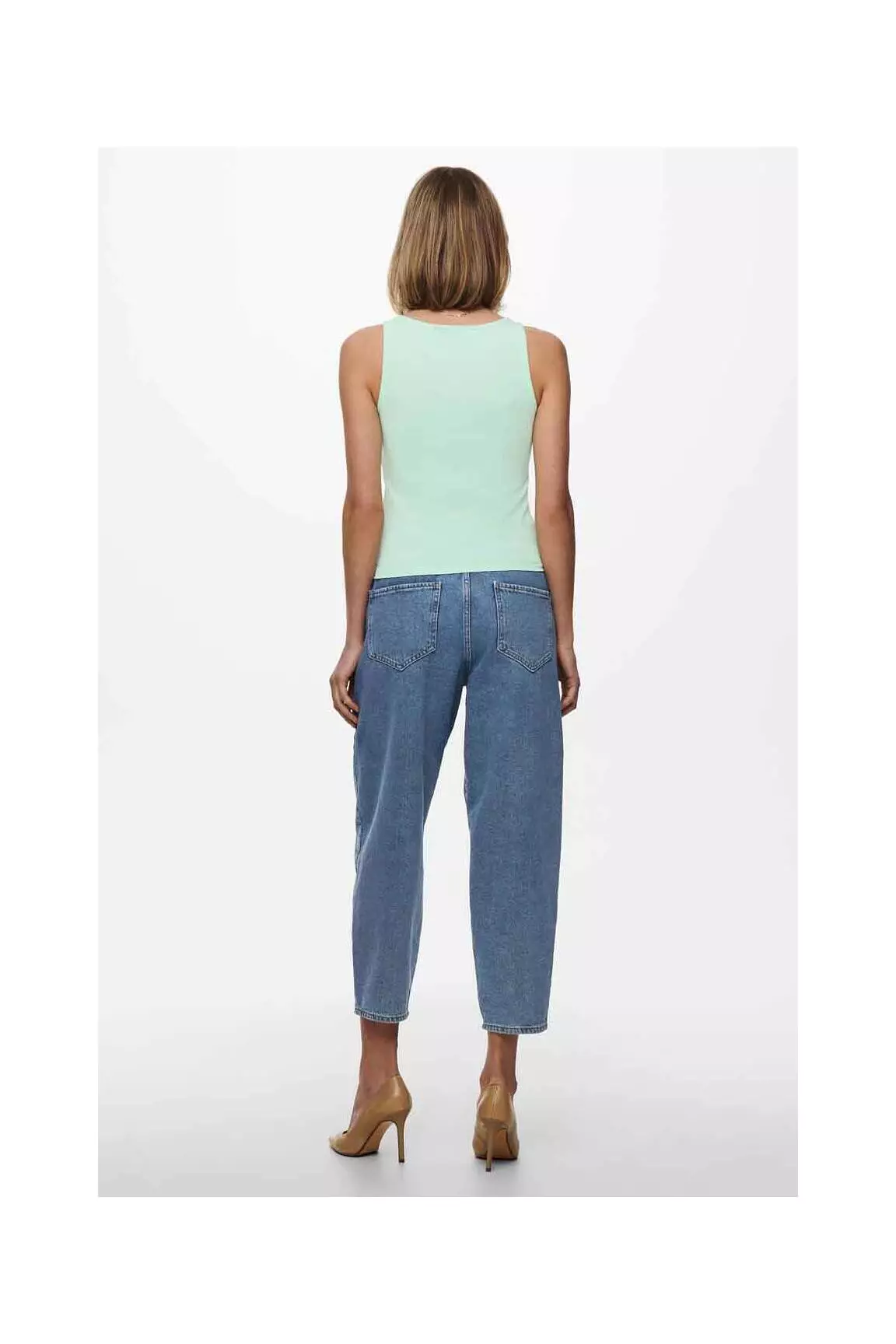 Only Debardeurs Femme couleur vert