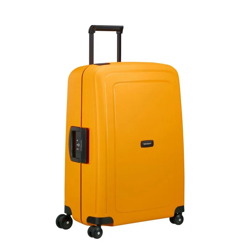 Samsonite S'CURE Spinner 69\/25 mit 4 Rollen M - HONEY YELLOW