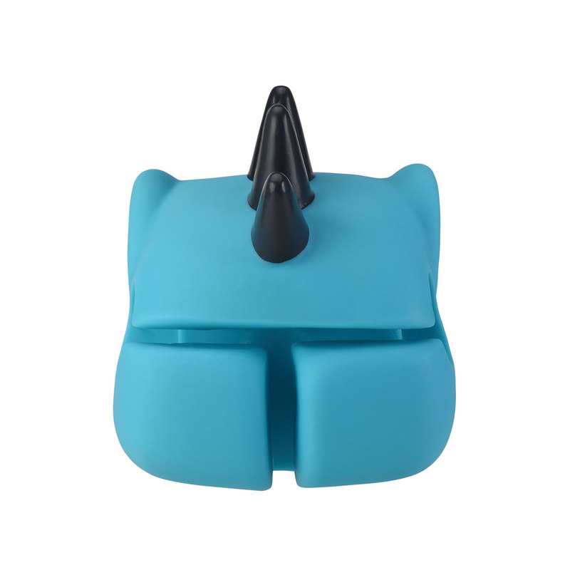 Tête de trottinette dinosaure bleue Globber