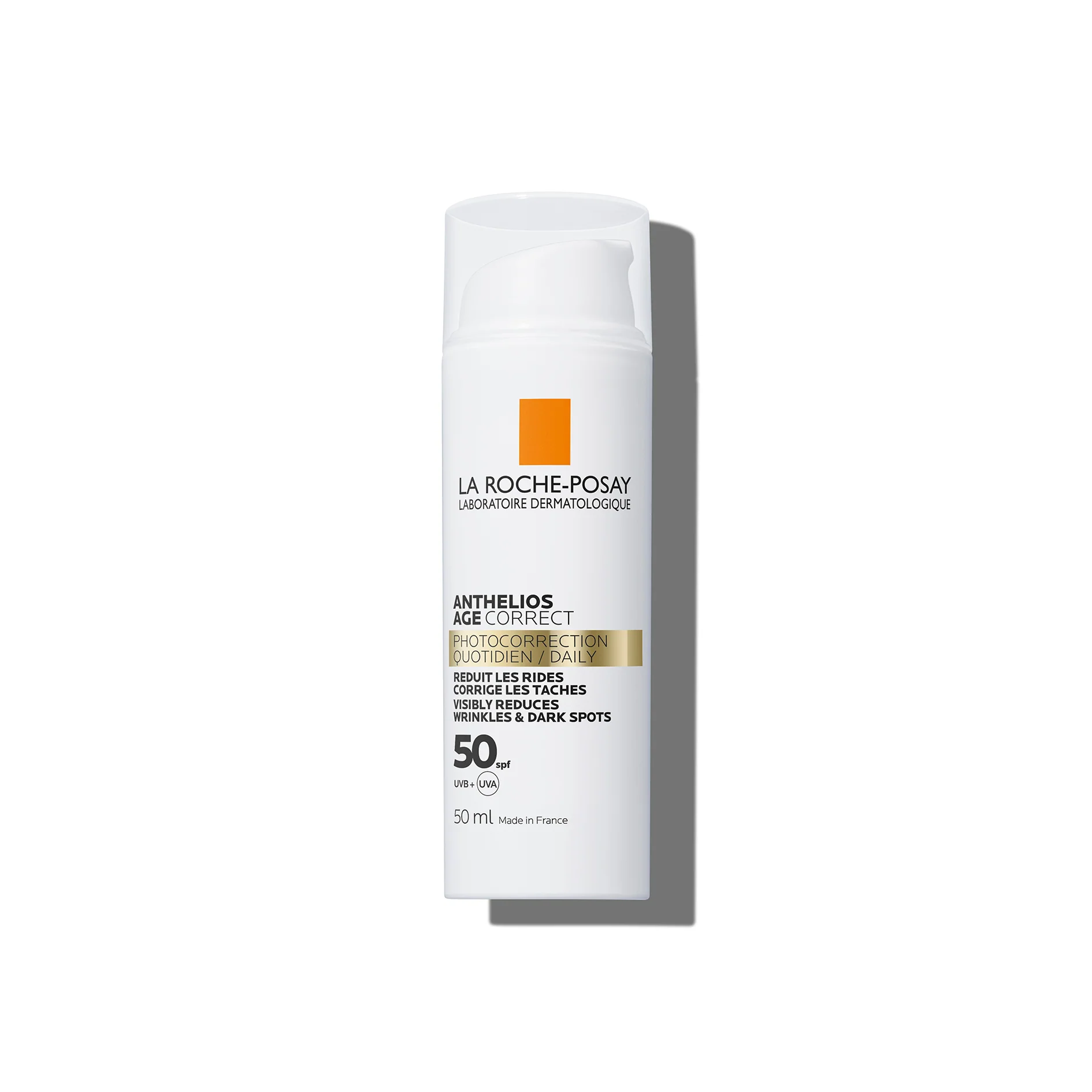 Anthelios Age Correct krema za sunčanje s fotokorekcijskim tretmanom SPF50 - Visokozaštitna krema za sunčanje za lice.