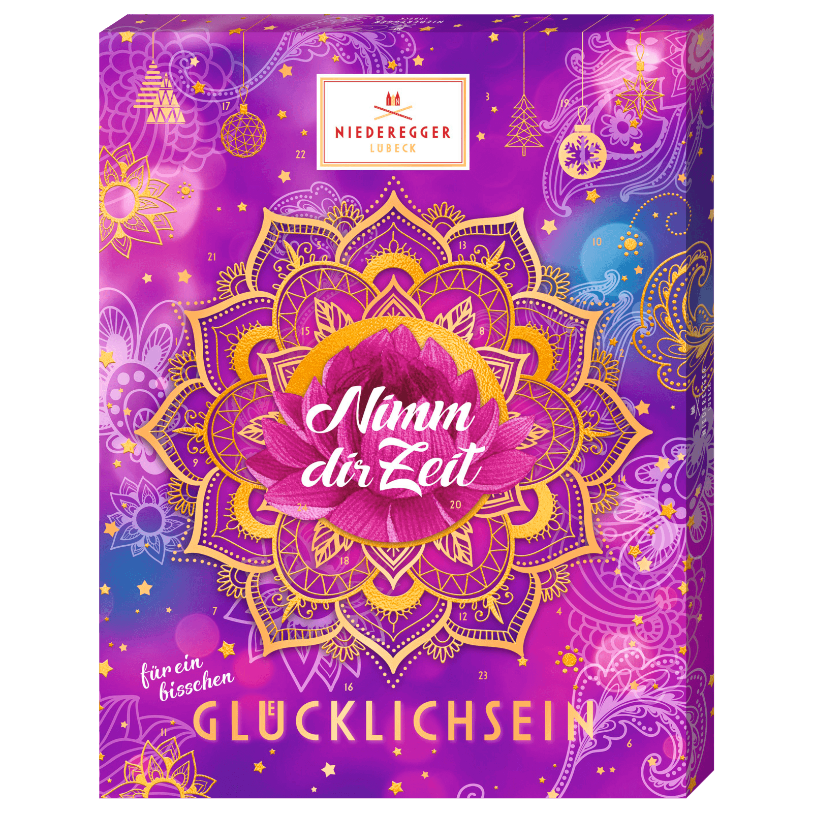 Niederegger Adventskalender Glücklichsein 300g