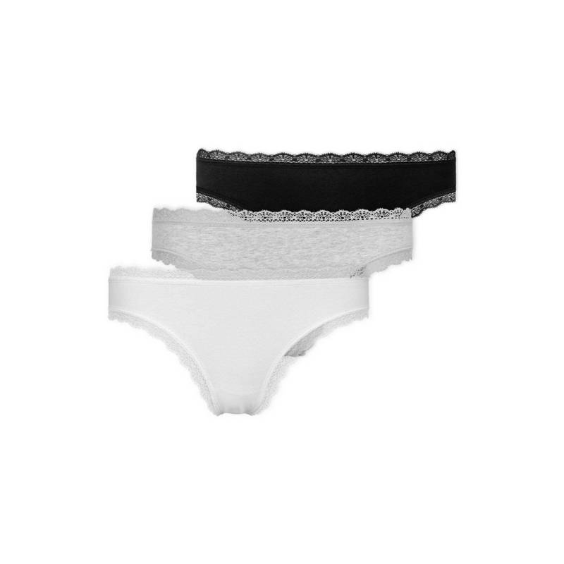 Snocks Tangas mit Spitze aus Bio-Baumwolle Unterhose Damen