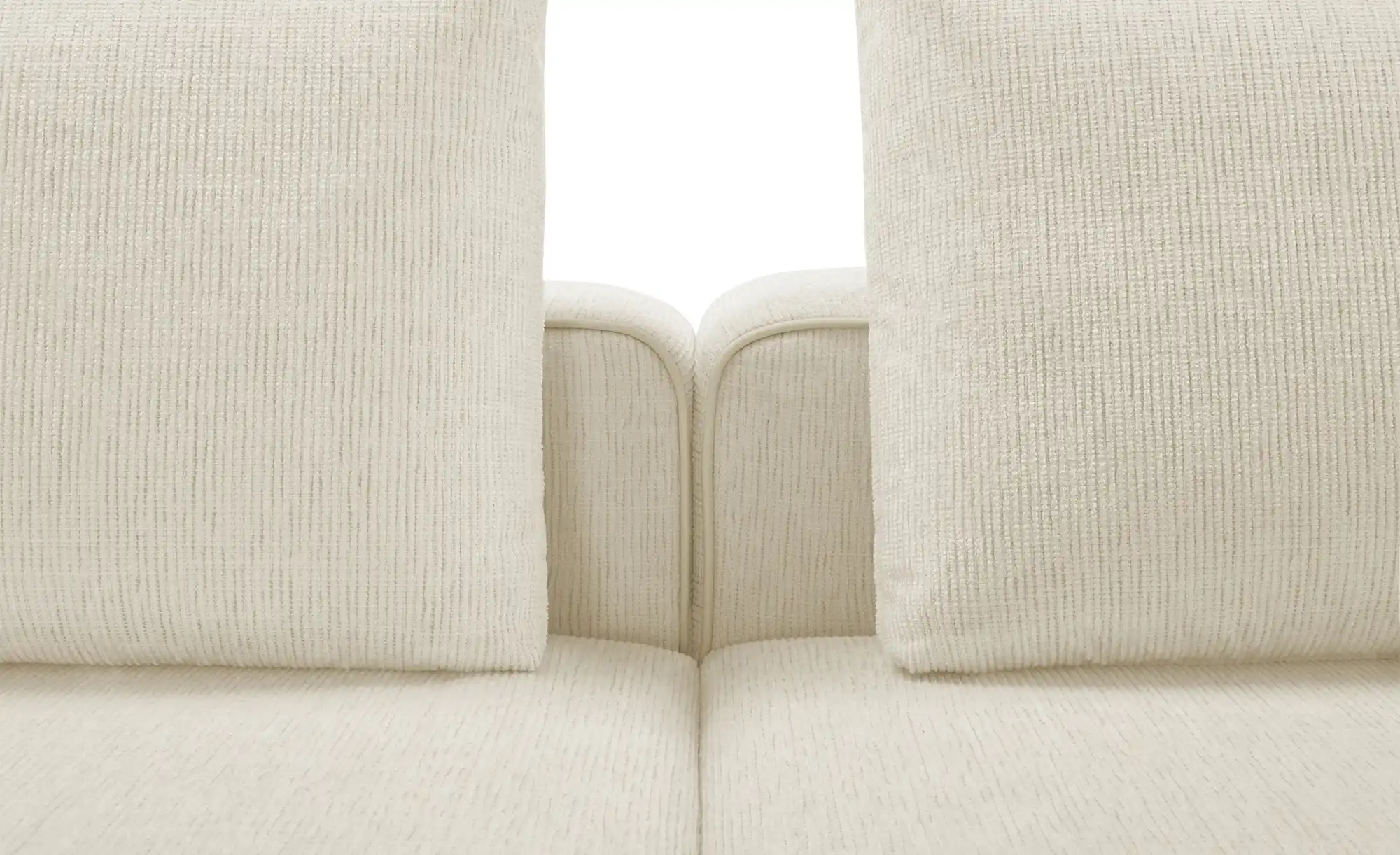 Twist Ecksofa aus Mikrofaser Cora