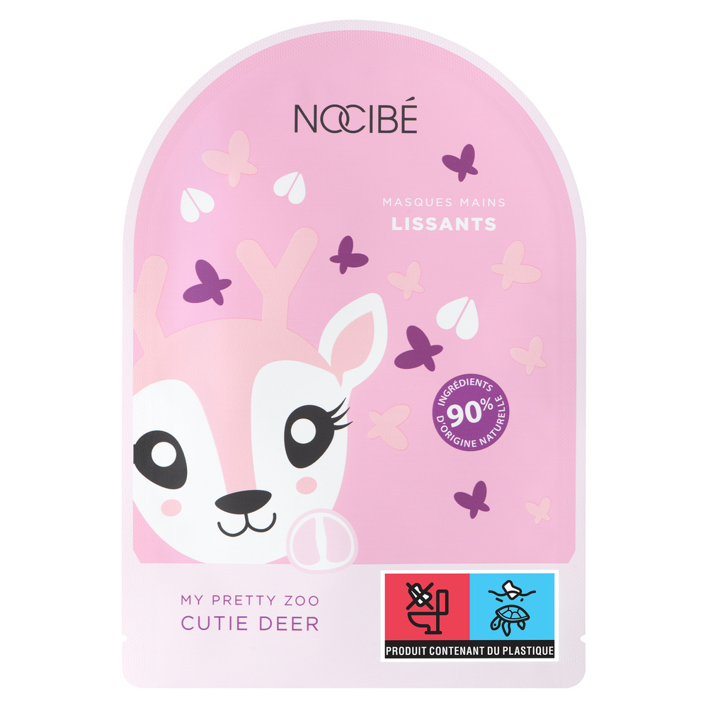 Nocibé MY PRETTY ZOO - CUTIE DEER Masques Mains Lissants
