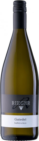2022 Gutedel halbtrocken Bio 1,0 L - Weingut Rieger