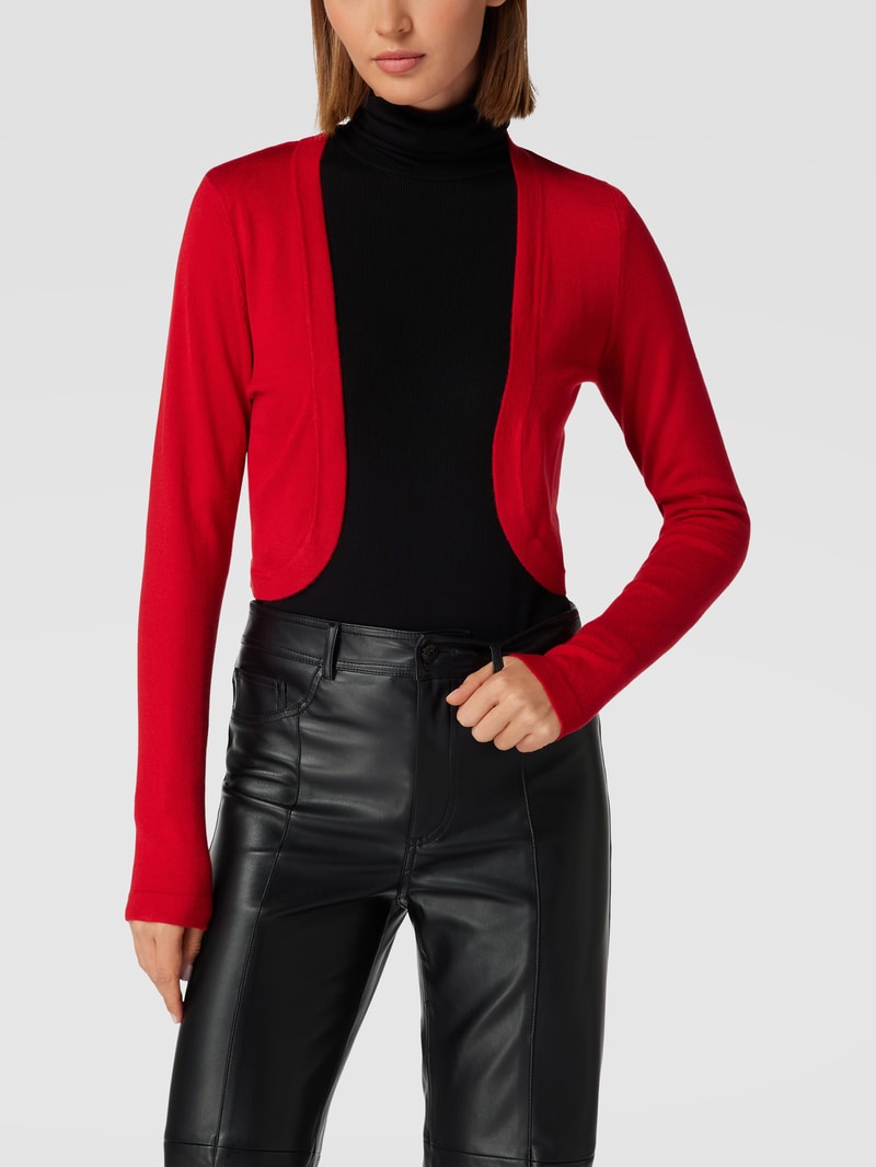 Bolero mit Schalkragen Modell 'ASTRID' in rot