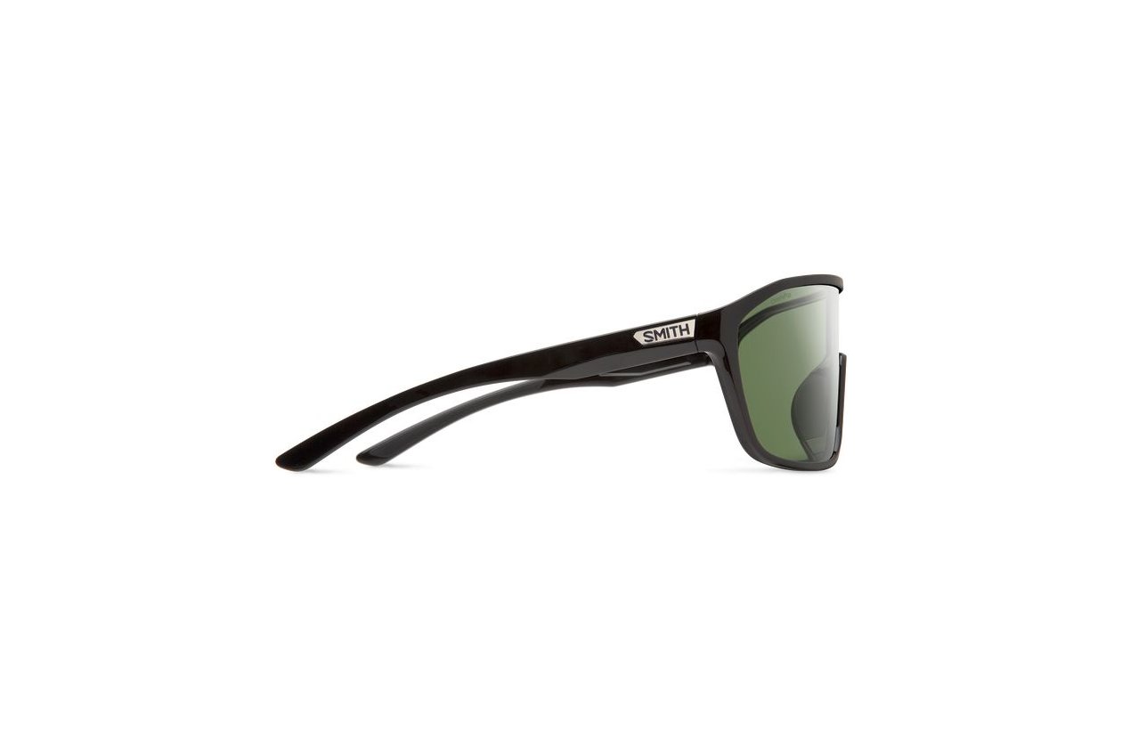 Smith Boomtown Black - ChromaPop Polarized Grey Green