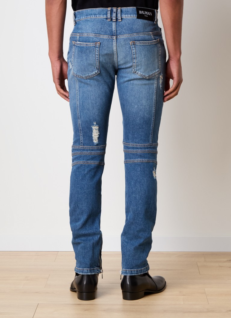 Balmain slim fit jeans med medium vask