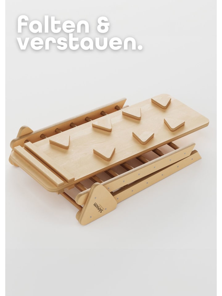Sämann Sämann Pikler Kletter-Dreieck Set mit Rutsche, faltbar & höhenverstellbar günstig kaufen Anzahl: 1 Stück