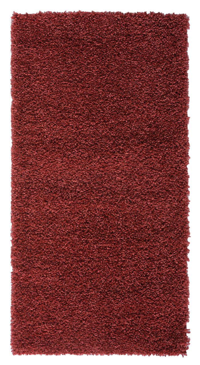 MyFlair Teppich Elodie, 70cm x 140cm, Farbe Weinrot, rechteckig, Florhöhe 37mm