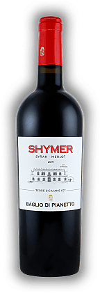 Baglio di Pianetto, Shymer, Terre Siciliane IGT, 2019, Sizilien  Baglio di Pianetto, Shymer, Terre Siciliane IGT, 2019, Sizilien   Jahrgang 2019 - 0,75	 Liter - Vol 14,5%