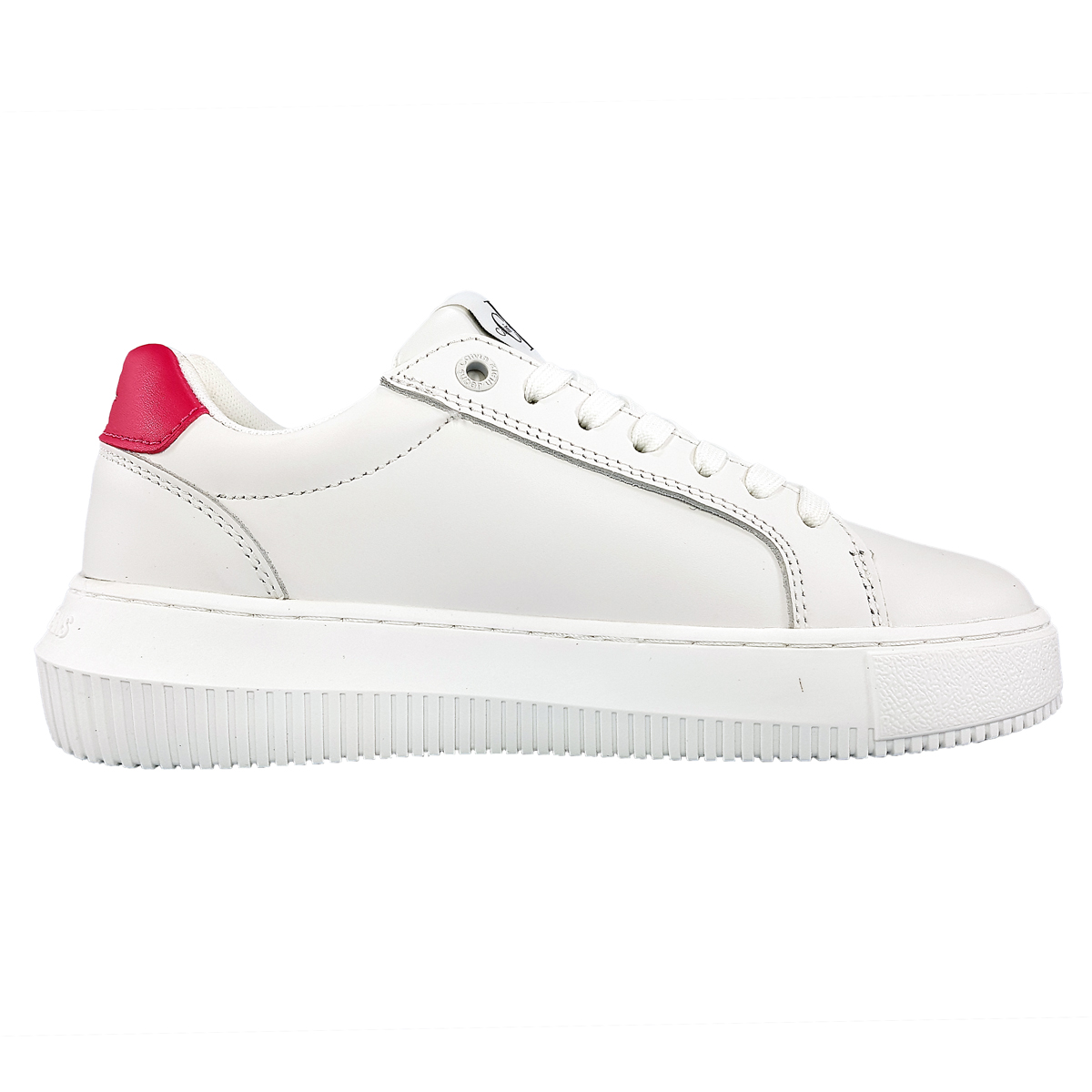 Calvin Klein Chunky Cupsole Weiß 01W White/Rasberry