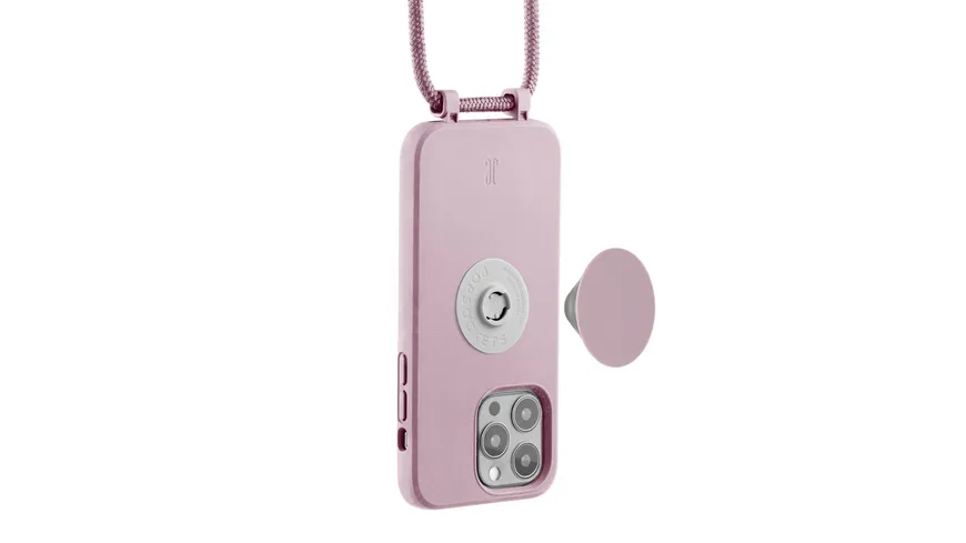 Just Elegance + PopSockets Case f. iPhone 14 Pro Max (6.7'') Rose Breath