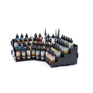 Black Paint Rack: Eck Farbregal Top (Dropper)