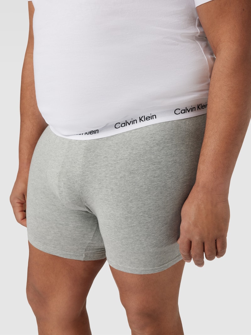 PLUS SIZE Trunks im 3er-Pack in türkis