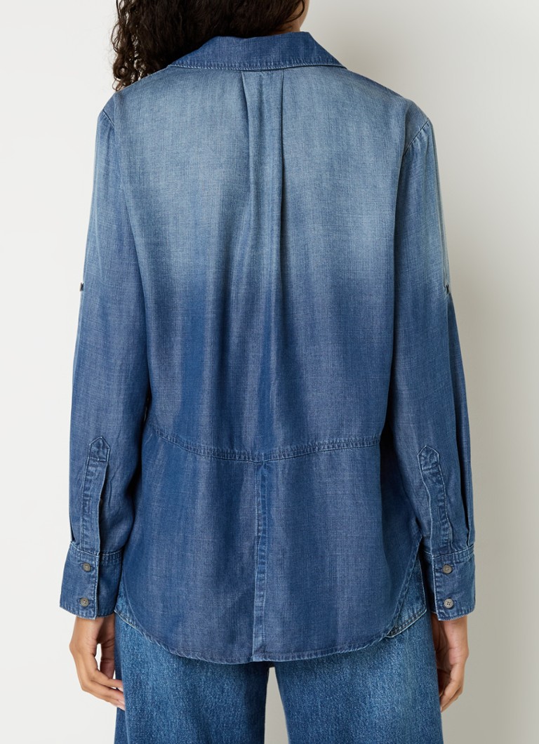 Chemisier Bella Dahl en chambray avec poches poitrine