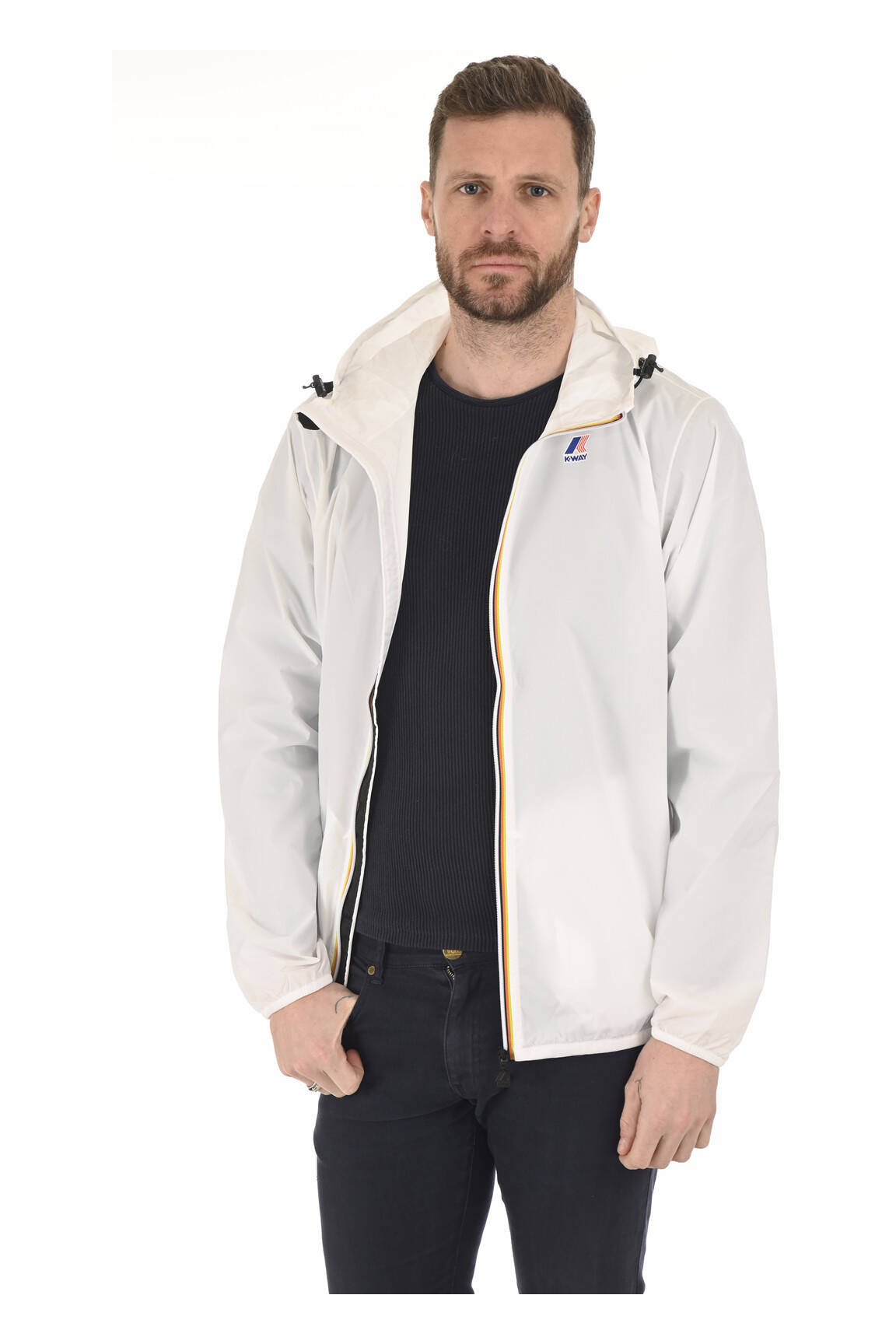 K Way Impermeables Trenchs Unisexe couleur blanc