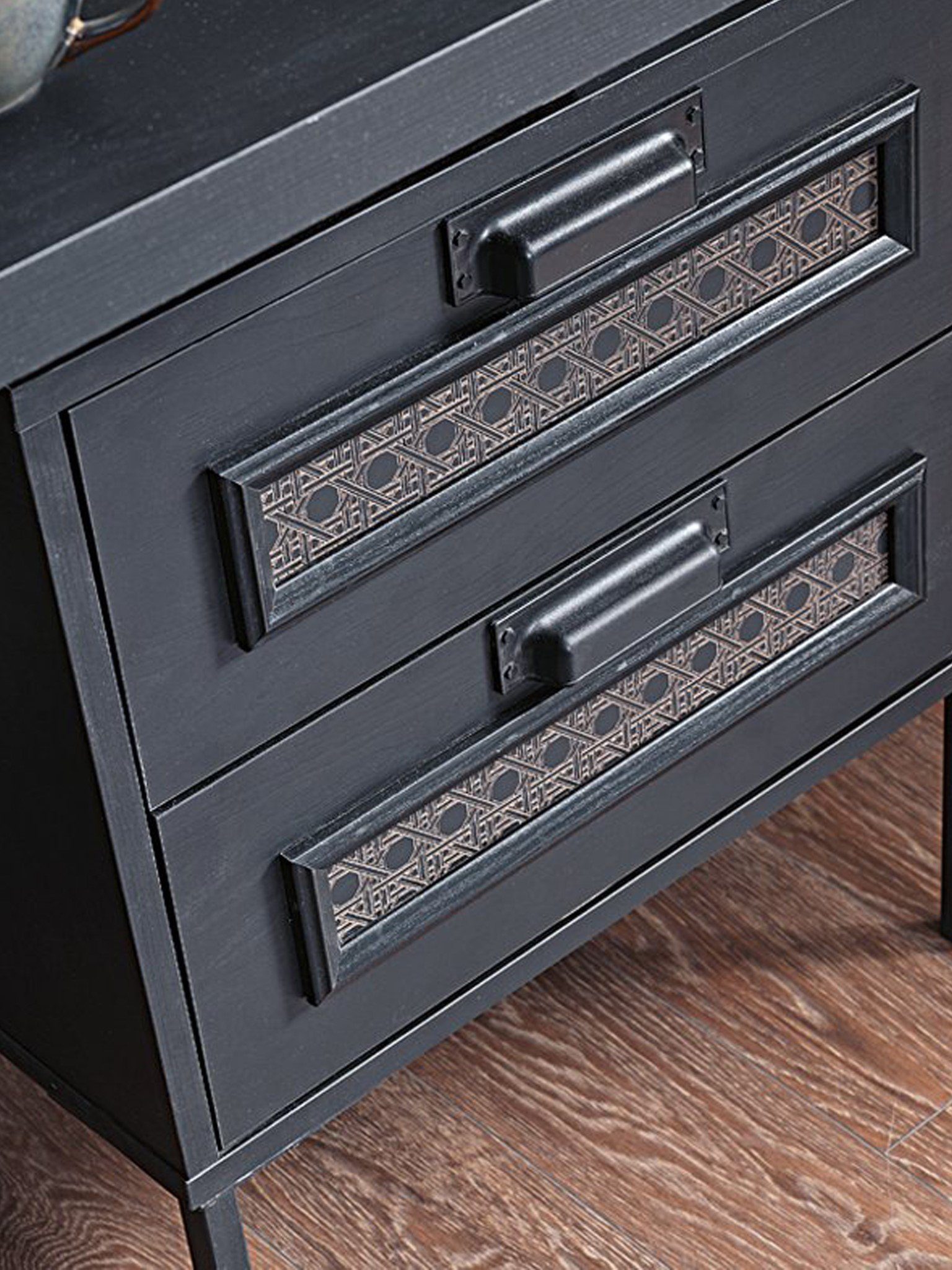 Bensimo Jugendzimmer Jugendzimmer-Set 5-tlg Black inkl. Lieferung & Aufbauservice, (Abverkauf), + Lattenrost & Matratze