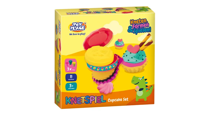 Müller - Toy Place - Cup Cake Set - kneten - formen - spielen