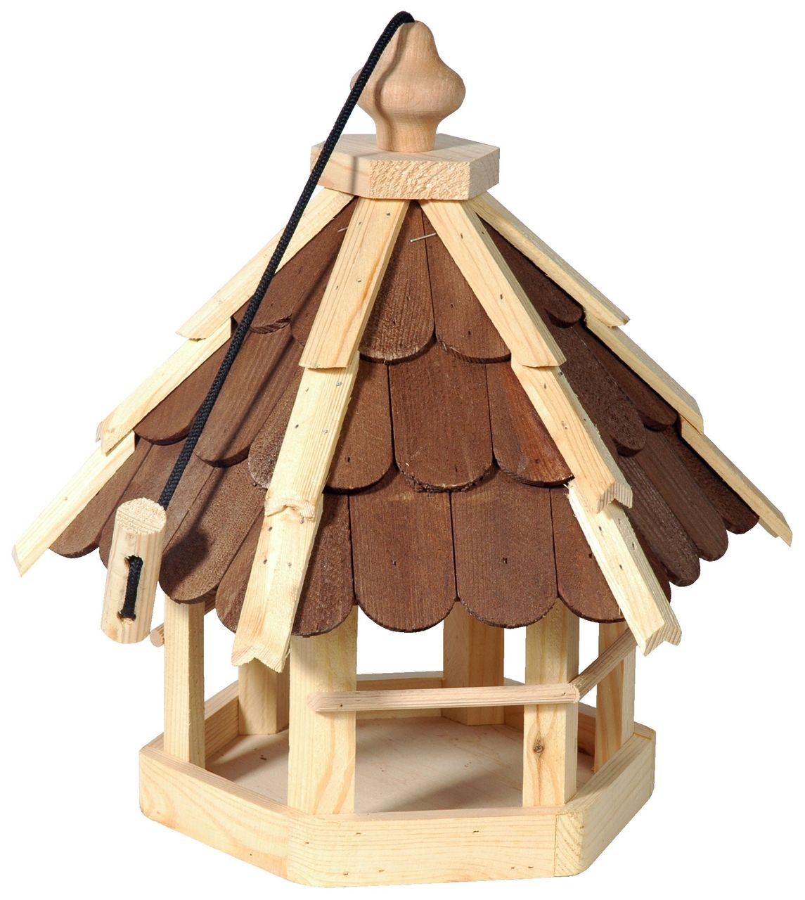 dobar Vogelhaus zum Aufhängen, braun