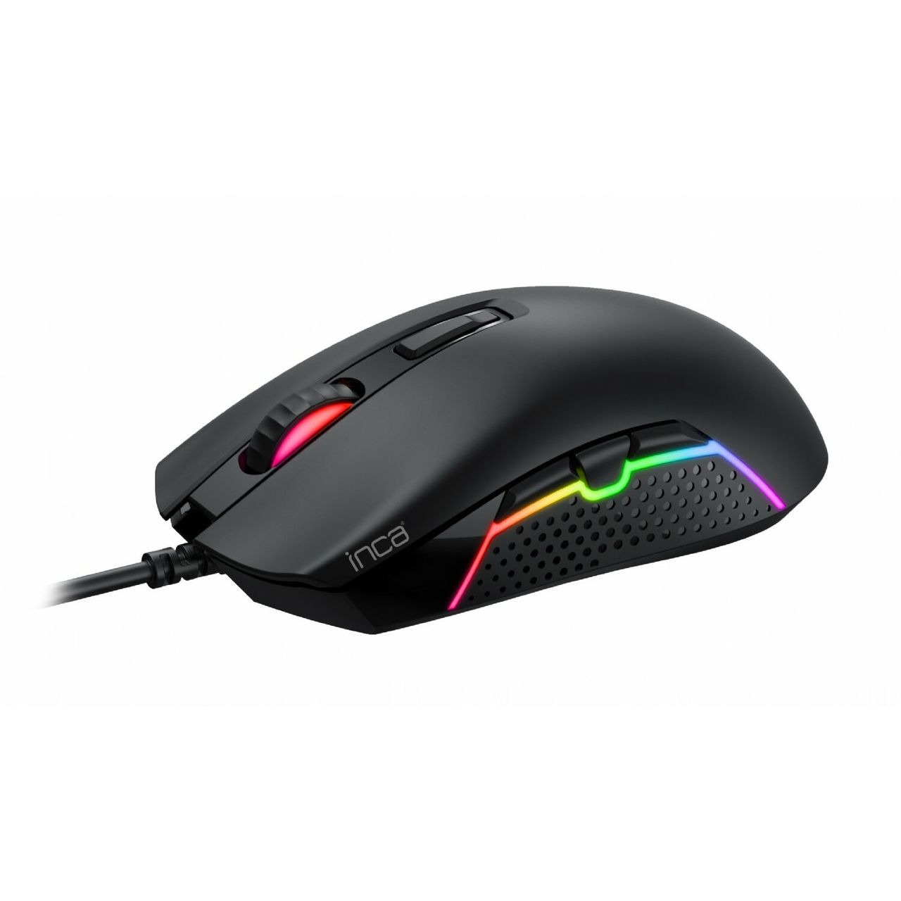 Inca IMG-GT14 Optisch Gaming Maus Mouse 3600 DPI RGB-Logo