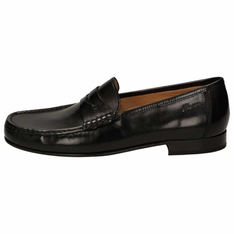 SIOUX Komfort Slipper schwarz