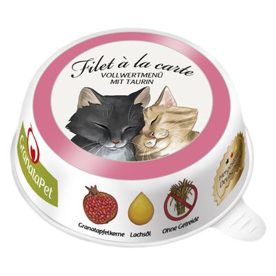20 + 4 gratis! 24 x 85 g GranataPet Filet à la carte