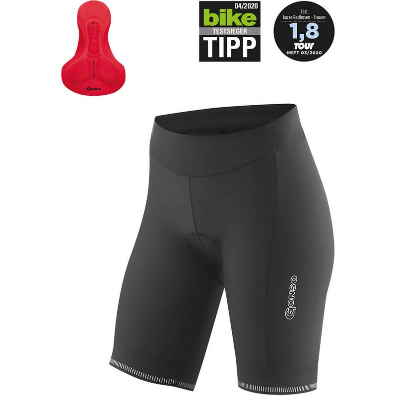 Gonso Bike Sitivo Red Fahrradshorts Damen