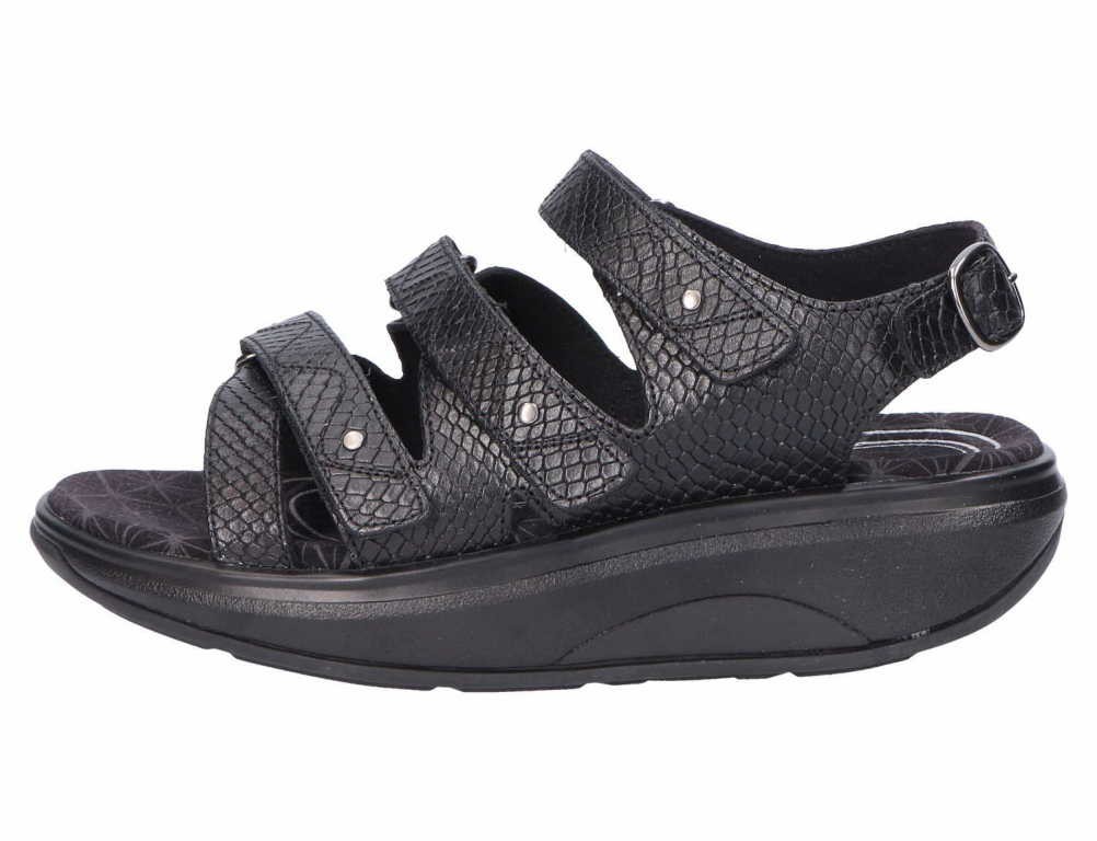 JOYA Komfort Sandalen schwarz Damen Sandale