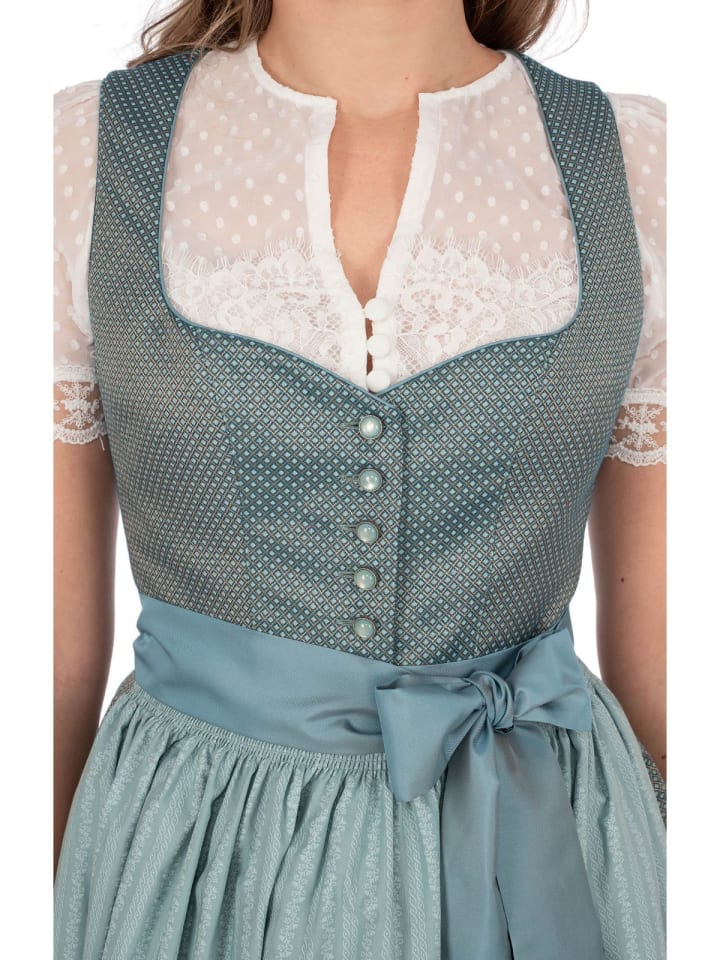 Hammerschmid Dirndl 241-2063 in türkis günstig kaufen
