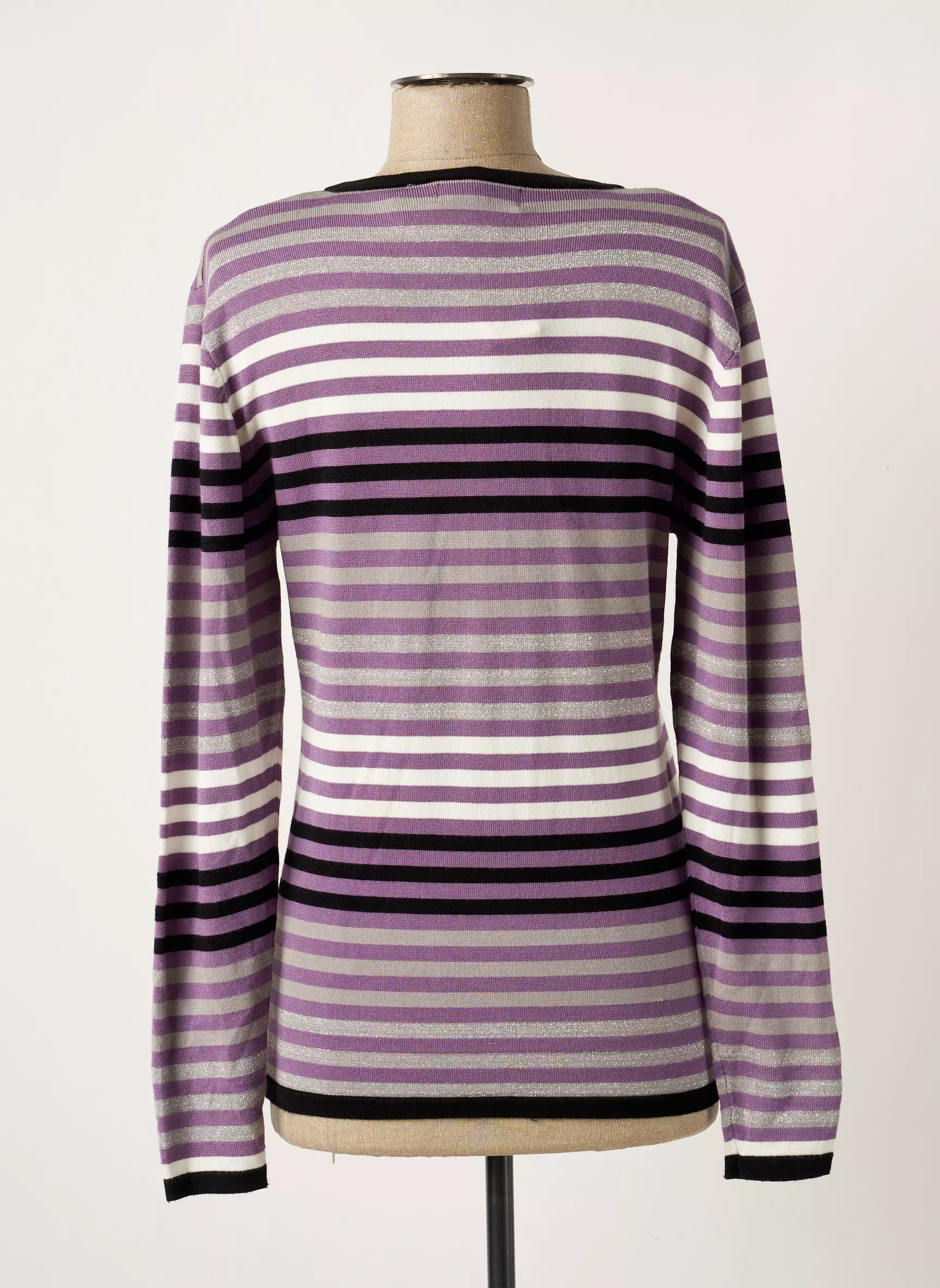 Couture Cardigans Femme couleur violet