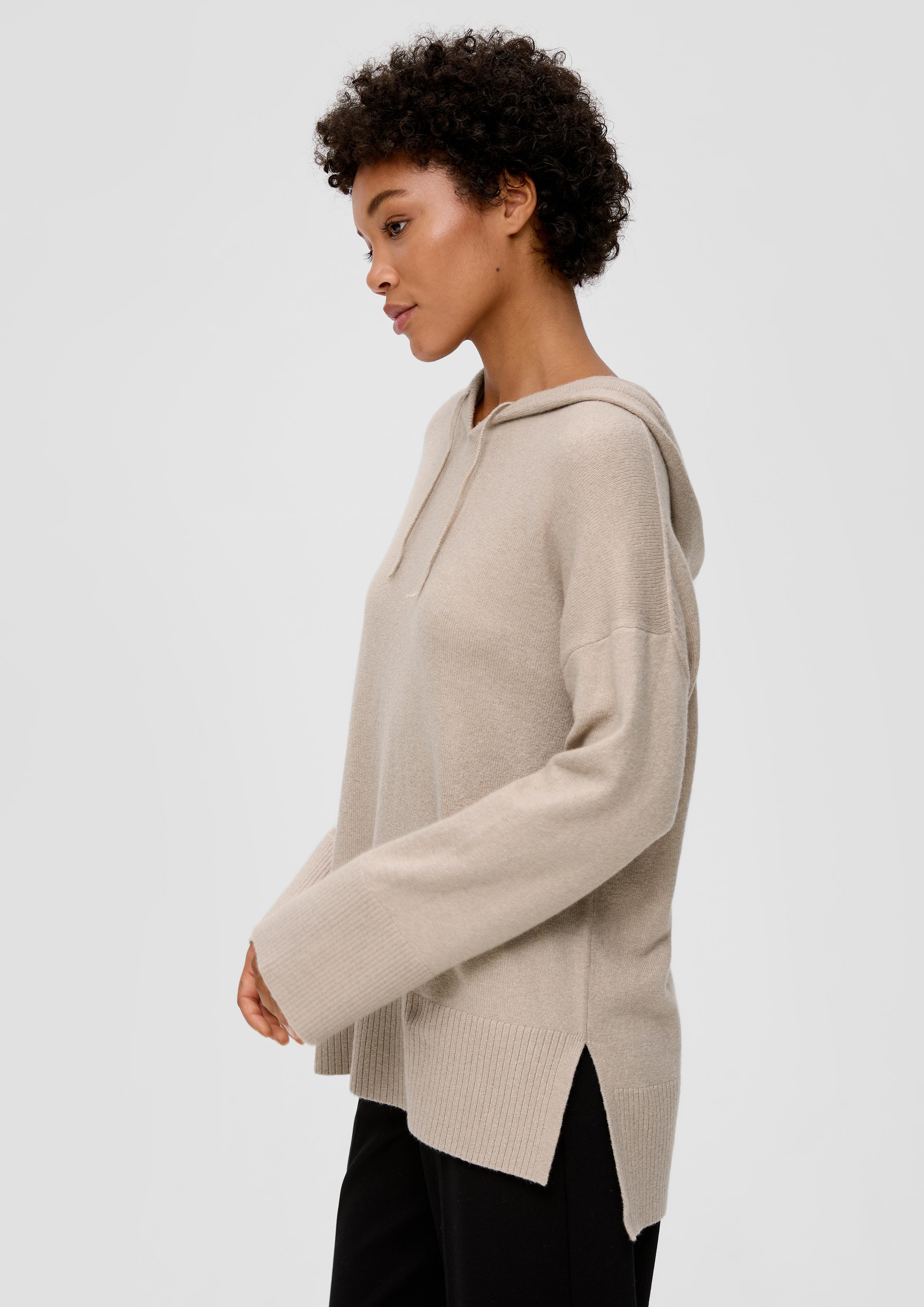 Strickpullover mit verlängertem Rückensaum  2141802-8095