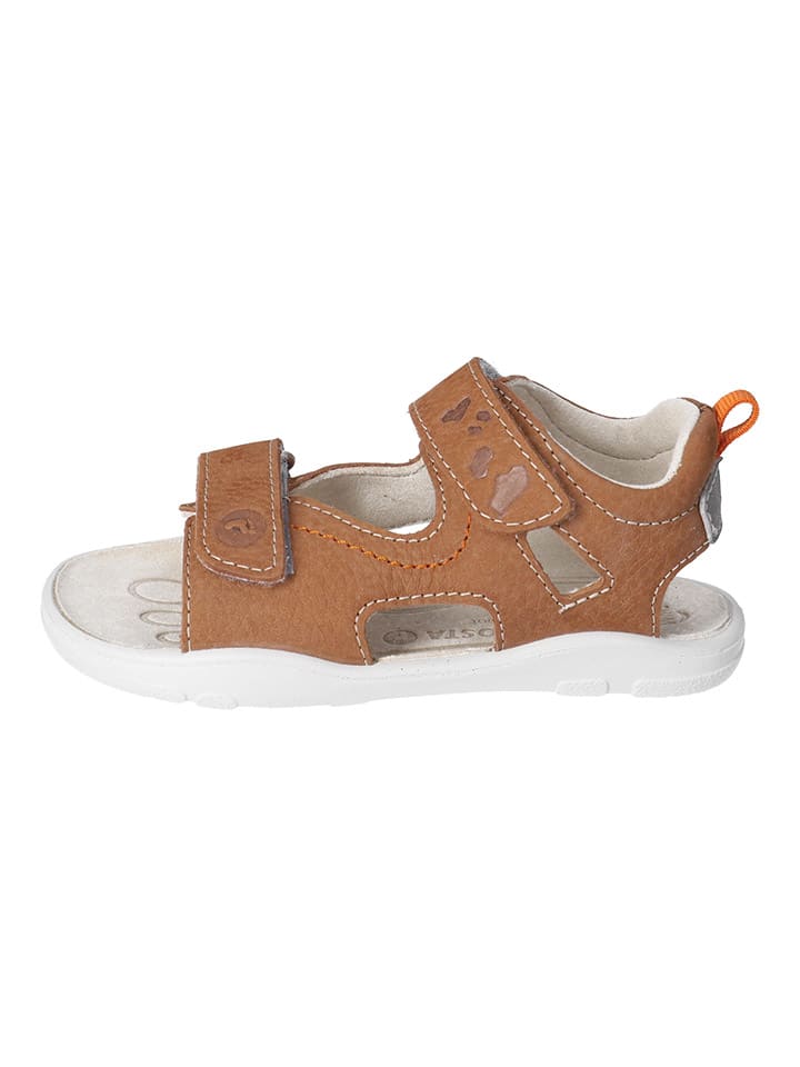 Ricosta Leder-Barfußschuhe in Hellbraun günstig kaufen