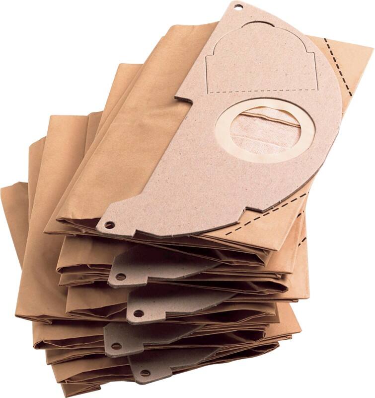 Kärcher Papierfilterbeutel 2 lagig 6.904-322.0 Braun 5 Stück