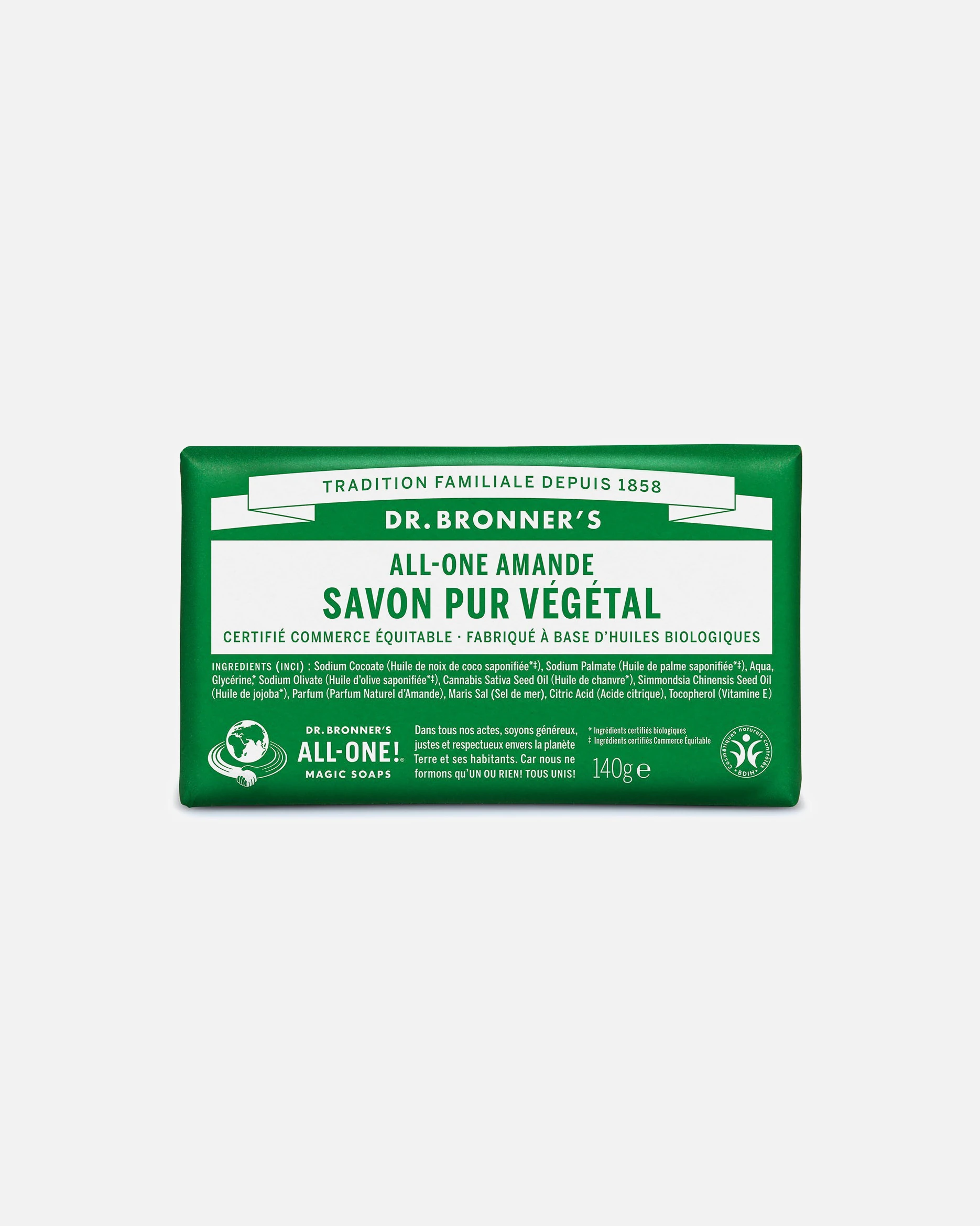 Tuhé mydlo Dr. Bronner's s mandľami