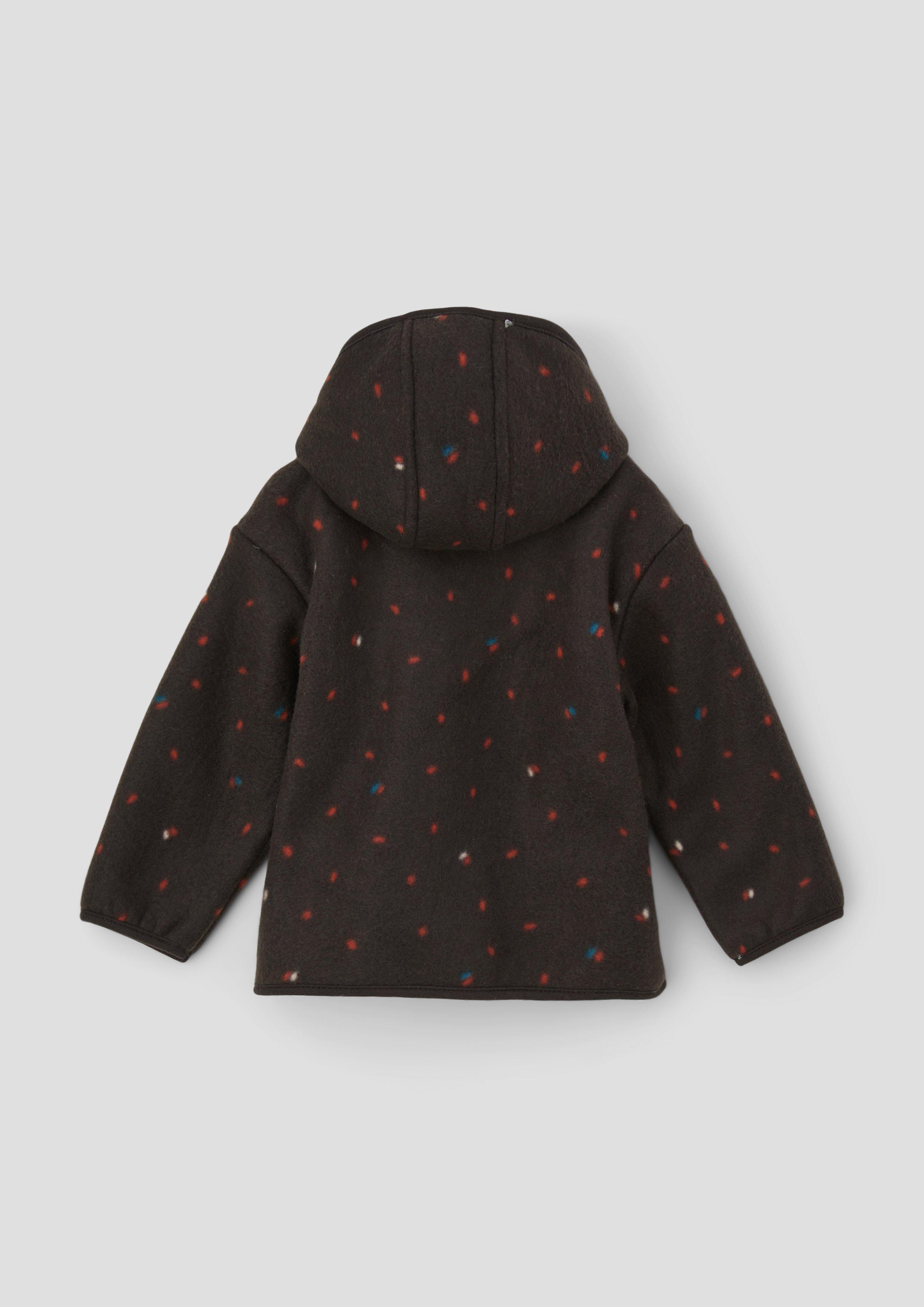 Fleecejacke mit Teddyfutter  2133958-89A3