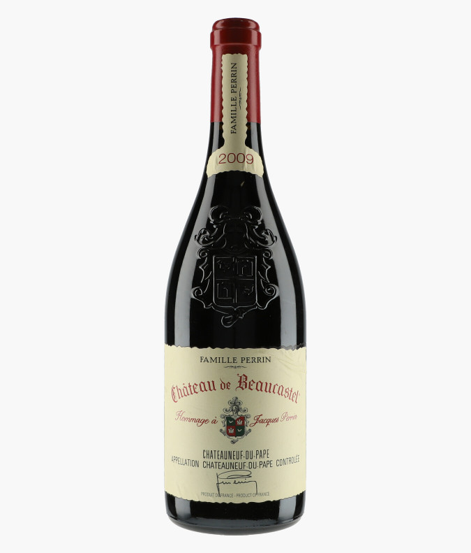 Châteauneuf-du-Pâpe Hommage à Jacques PERRIN 2009BEAUCASTEL