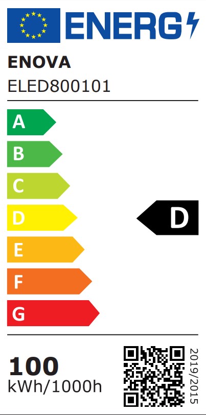 ENOVALITE LED-Straßenleuchte, 100 W