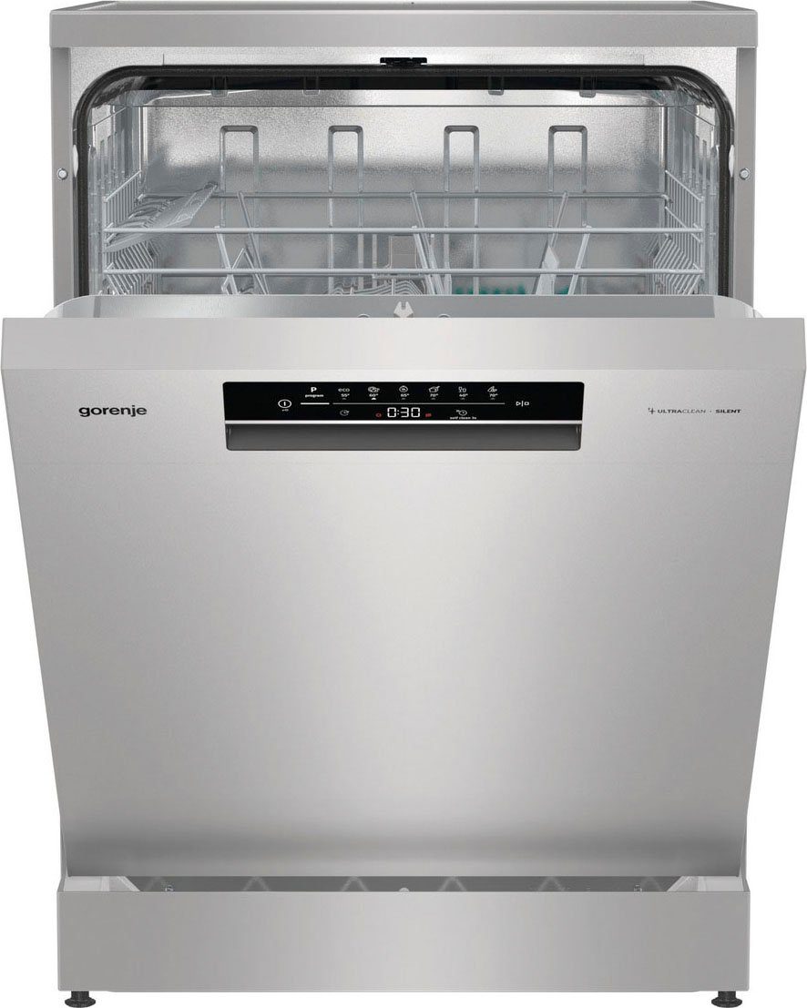 GORENJE Standgeschirrspüler, GS 642E90X, 11 l, 13 Maßgedecke, Total AquaStop