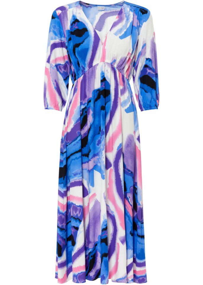 bedrucktes Midikleid