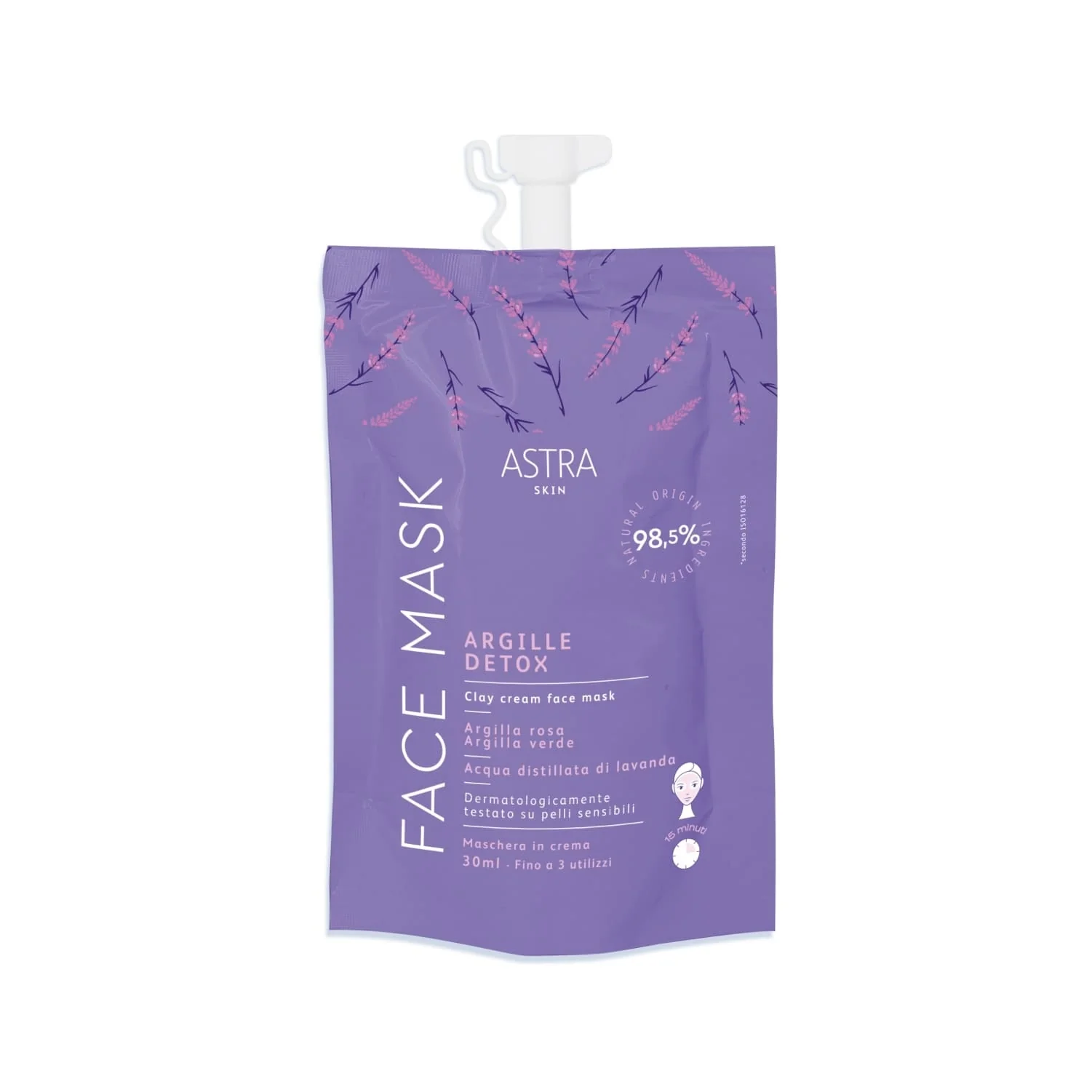 Astra Skin DETOX CLAY MASK - Tisztító arcmaszk