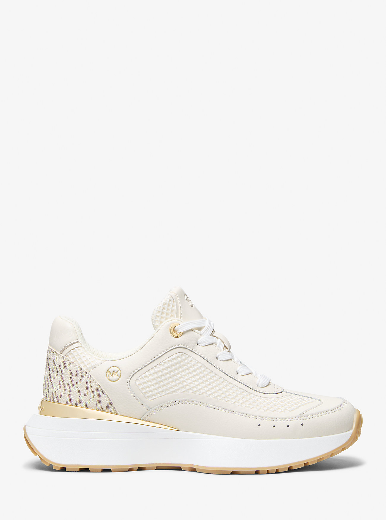 Ari Mixed-Media Trainer – VANILLA
