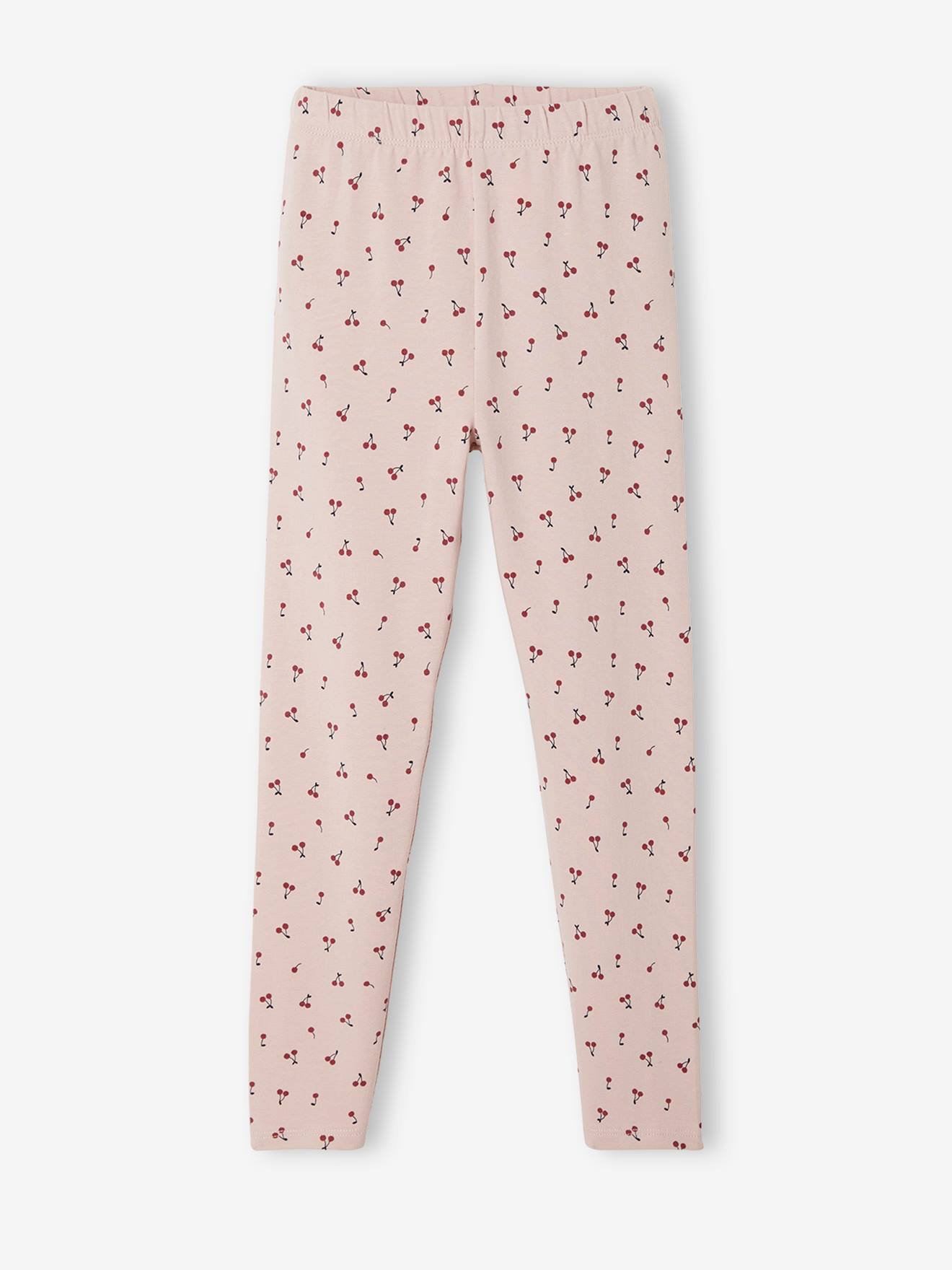Lot de 2 leggings Basics fille noisette