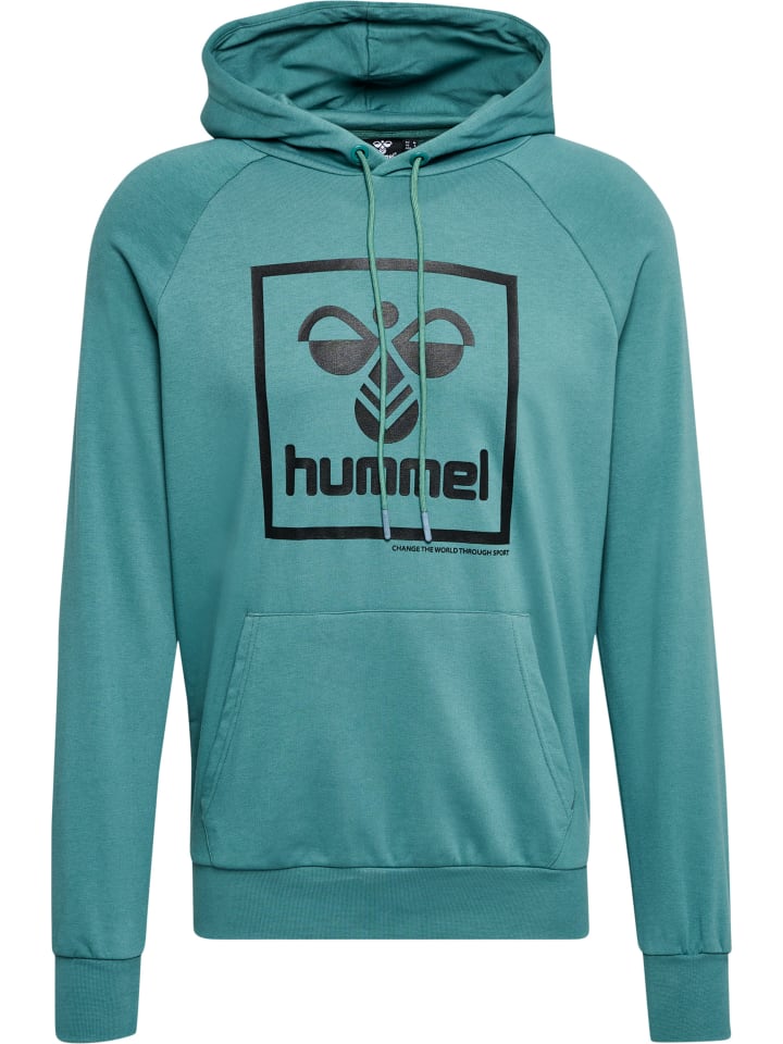 Hummel Hummel Verstellbare Taille Kapuzenpullover Raglanärmel Hmlisam Herren in NORTH ATLANTIC günstig kaufen M