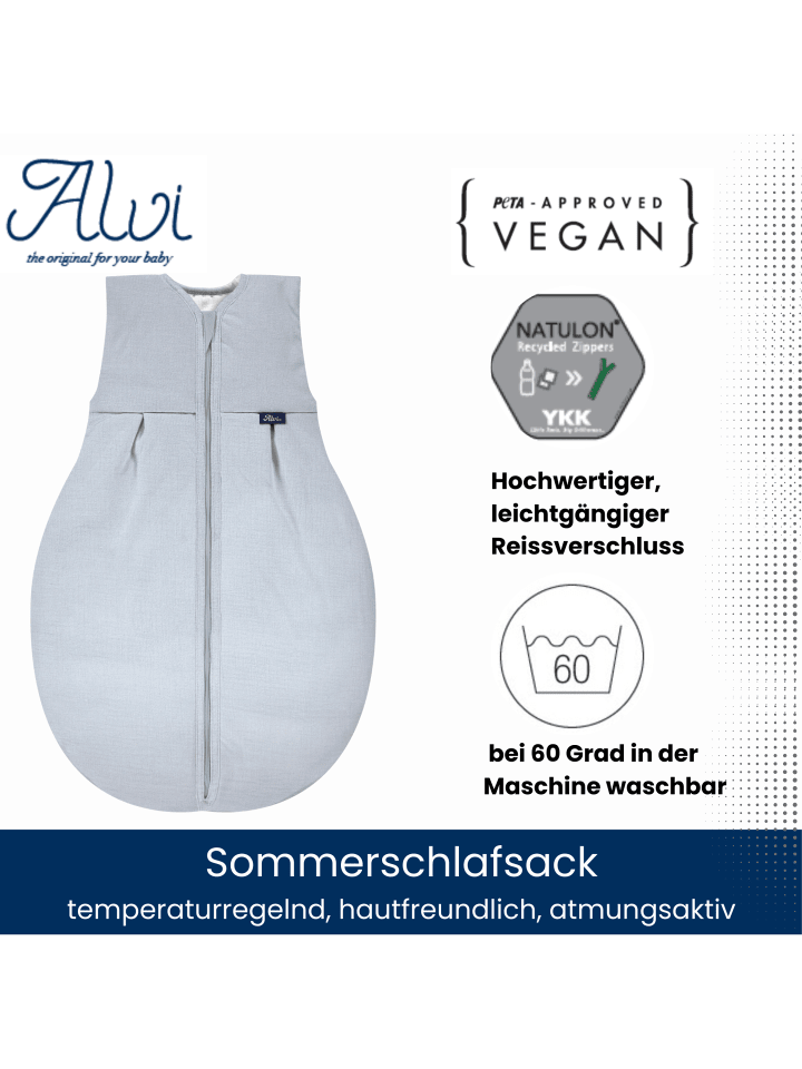 Kinderhaus Blaubär 4-Season Mull-Schlafsack TOP in Sky Way günstig kaufen