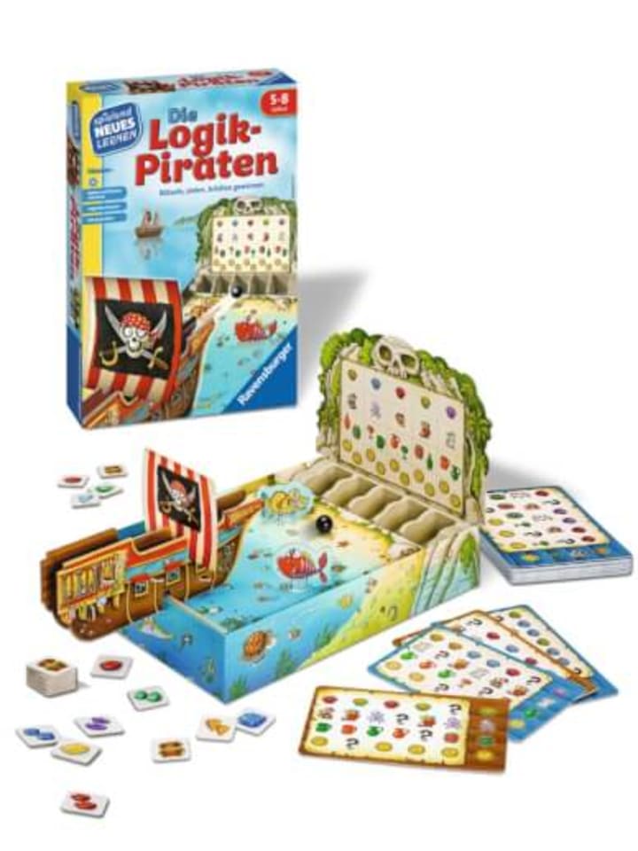Ravensburger Brettspiel Die Logik-Piraten, 5-8 Jahre günstig kaufen onesize