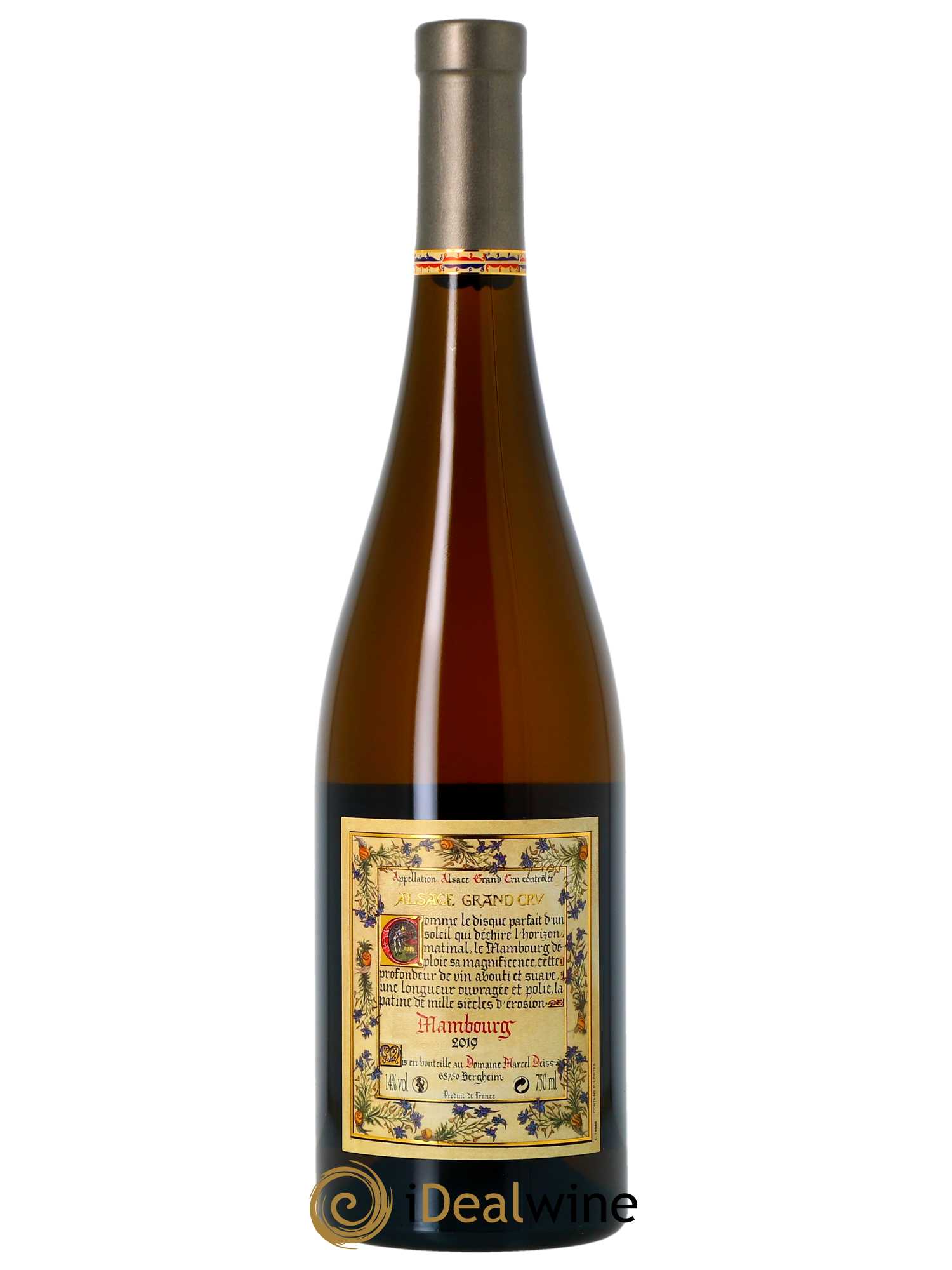 Alsace Grand Cru Mambourg Marcel Deiss (Domaine)  2019 - Lot de 1 Bouteille